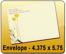 Letter Head & Envelopes - Envelope - 4.375 x 5.75